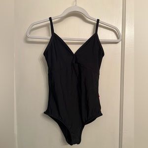 black yumiko ballet leotard